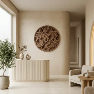 Wooden Wall Logo